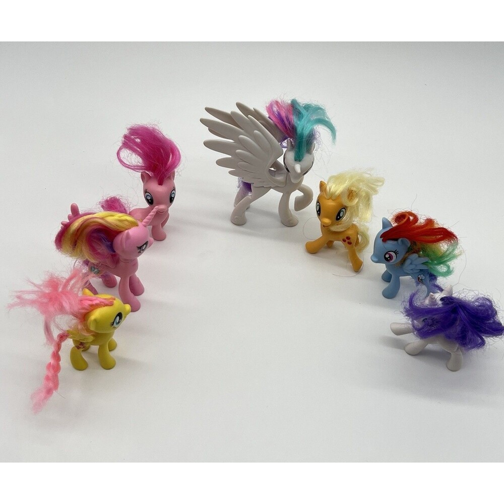 My Little Pony Action Figures Mixed Lot Of 7